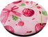 Pink Bow Cherry Pattern Coquette Girl Aesthetic PopSockets Standard PopGrip