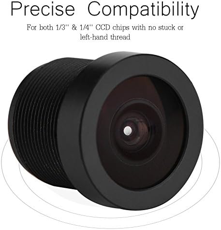 CCTV Camera Lens, 2.1mm 150 Wide Angle M12*0.5 IP Camera Lens for 1/3'' & 1/2.9'' CCD Chips
