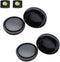 Body Cap + Rear Lens Cap Cover for Sony Alpha E Mount Cameras A7R V A7R IV A7R III A7R II A7R/A7 IV A7 III A7 II A7/A7C