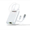Gigabit PoE Splitter USB C 5V 3A, PoE to USB-C Adapter for Raspberry Pi 4, Security IP Cameras, IEEE 802.3at