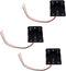LampVPath (Pack of 3 3 AA Battery Holder with Leads, 3 AA Battery