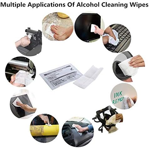 Large Non Woven Wipe, Surface Clean for Phone/Wheel/Window, 40/Box