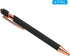 PATIKIL Ballpoint Pen with Stylus Tip, 12 Pack 2 in 1 Metal Pen, Black Ink 1.0mm Medium Point