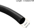 uxcell Black PVC Tube Wire Harness Tubing, 1-inch ID 10ft Sleeve for Wire Sheathing and Protection