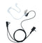 Vx-261 Earpiece Headset with Mic for Motorola Vertex Standard VX-231, VX-351 Walkie Talkie 2 Way Radio - Black