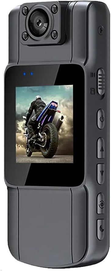 Andoer Mini Camcorder 4K UHD 1.54 Inch Pocket Camera Stabilized for Night Vision