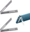 ThFmlva 2-Pack Ultra-Thin Alloy Phone Kickstand - Adjustable, Foldable & Magnetic for Home/Office/Travel