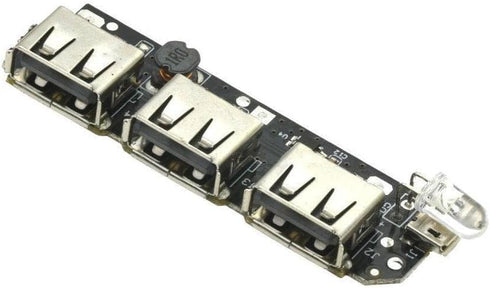 Generic 5V 1A 1.5A 2.1A 3 USB Power Bank Charger Circuit Board Step