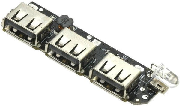 Generic 5V 1A 1.5A 2.1A 3 USB Power Bank Charger Circuit Board Step