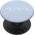 Aesthetically Pleasing Beach Japanese Wave Minimalist Surf PopSockets Standard PopGrip