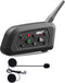 EJEAS V6 Motorcycle Bluetooth Headset, 2 Riders, 1200M Intercom Communication System with Noise Reduction