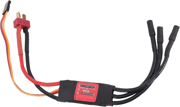 Julihai 30A Brushless ESC, AM32 Firmware Adjustable RC Electronic Speed Controller with Bidirectional