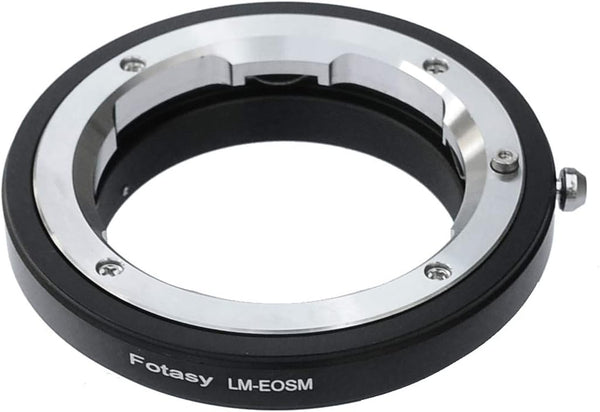 Fotasy Leica M Lens to EF-M Mount Adapter, Compatible with Canon EF M Mount Cameras