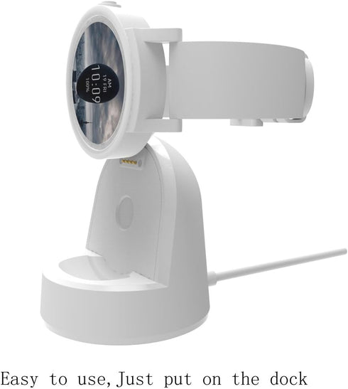 Ticwatch E Charger and Ticwatch S Charger, Replacement Charging Dock Compatible with Ticwatch E/S with 5 Feet Cable