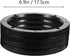 Wakauto 4 Pairs 6.5 inch Car Speaker Spacer Adapter Stackable Plastic Mount Bracket Ring