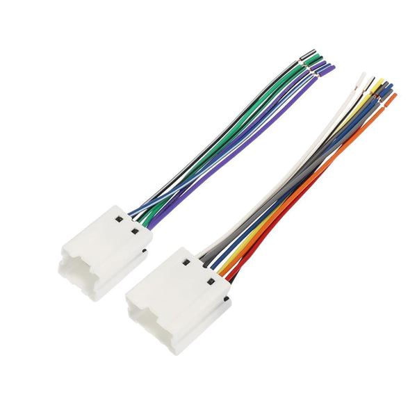 MUEYTE 70-7550 Car Stereo Radio CD Player Wiring Harness Adapter Install Plug for