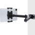 Foldable Tablet Wall Mount Holder, Multiple Angles Adjustment, Extendable Articulating Aluminum Alloy Mount for Tablets
