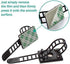 50 Pieces Cable Management Desk Wire Organizer, Zip Ties, Adhesive Cord Clips for Desk Wire Management