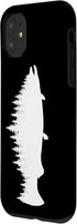 Northern Outdoors Salmon Collection 11 Salmon Fishing Treeline King Salmon Fisherman Case for iPhone