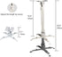 Coret 33 lbs Projector Drop Ceiling Mount, Universal Hanger Wall Mount Shelf Holder, Adjustable Height Pole Mount
