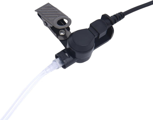 TC-320 2.5mm Acoustic Tube Earpiece with Mic PTT, Walkie Talkie Ear Piece for Motorola Talkabout T200 Series