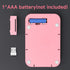 MOFII Wireless Number Pads - Pink Numeric Keypad, 18 Keys USB 2.4G, Portable Numpad for Laptop/PC
