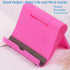 Cell Phone Stand for Desk, Foldable Holder Mobile Phone Dock, Multi-Angle Universal Adjustable Tablet Holder