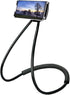 Lazy Gooseneck Cell Phone Holder, Universal Mobile Phone Stand, 360 Rotating Free Neck Phone Holder, DIY Flexible Mount