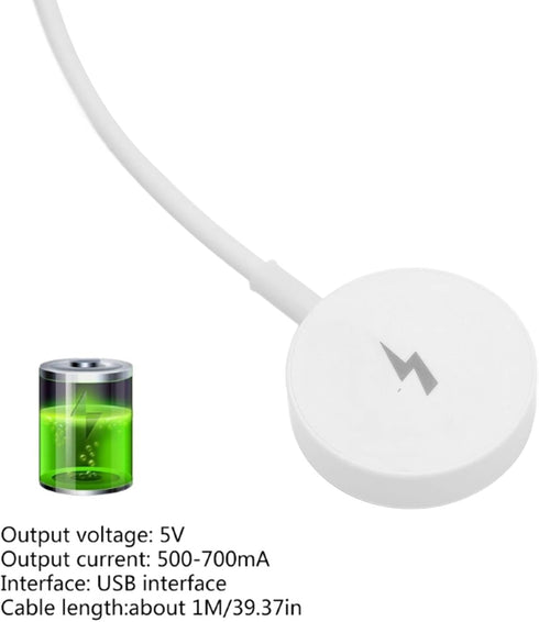 Charger Dock for Fossil Gen 1 2 3, Magnetic Smart Watch USB Charging Cable, Charging Dock for Fossil Q Gen 2