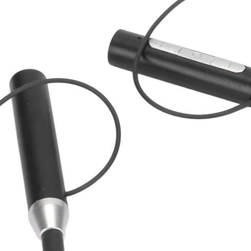 BT 5.2 Neckband Earbuds - Magnetic Headphones, IPX5 Waterproof Stereo Ergonomic Enhanced Bass Sports Earphone, Black