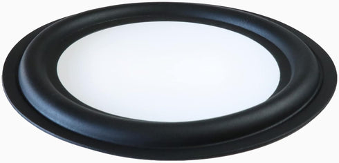 Rubber Ring 2PCS 6.5 Inch Black Speaker Foam Edge Surround Rings Repair Kit for DIY Speaker Repair