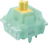 DRAOZA Kutethy X Gateron Jade Series Goldenrod Yellow Pro Switches, 55gf Pre-lubed 5 Pin Linear Keyboard Switches for