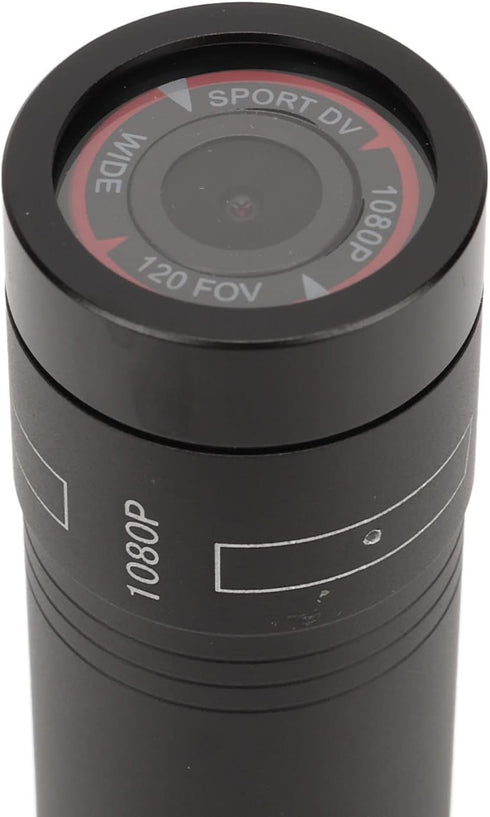 Motorcycle Helmet Camera, Mini Sports Action Video Camera 1080P HD with 120° Wide Angle, Waterproof Camcorder