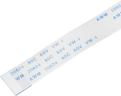 uxcell Flexible Flat Cable, 22 Pins 0.5mm Pitch 150mm FPC FFC Ribbon Cable for LCD TV DVD Player Laptop, 20Pcs (A Type)