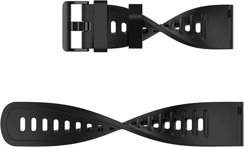 FitTurn 20mm Replacement Adjustable Smartwatch Straps for KALINCO P22 P32 P36 Sport Watch, Soft Silicone