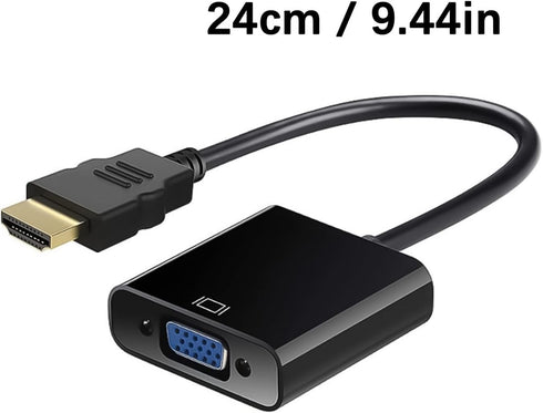 TENYELE 1080P HDTV To VGA Adapter Converters Output Computer Connector Dongle For Laptop PC Monitor Projector
