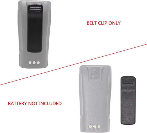 HLN8255 Belt Clip for NNTN4497 NNTN4970 PMNN4251 CP200 CP340 CP360 CP380 EP450 (2PCS)