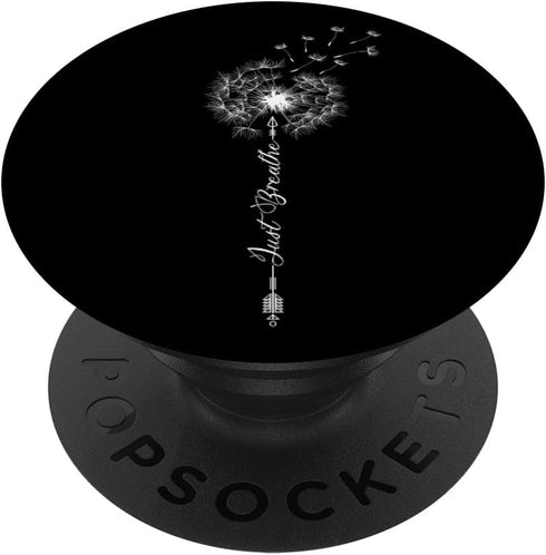 Cute Just Dandelion Tattoo Design Arrows Breathe Blow Pattern PopSockets Standard PopGrip