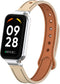 HOPMC Compatible with Redmi SmartWatch 2 Strap,Replacement Leather Band Wirstband Accessories with Metal Frame for Redmi Smart Band 2 Fitness Tracker