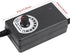 2-line Desktop AC to DC Power Adapter, 3-12V 2A Motor Voltage Stepless Speed Regulator LED Dimmer Switch Controller