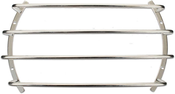 Goldwood 12" Woofer Protection Grille, Chrome Steel Speaker Bar Grill, Silver (BAR-12)