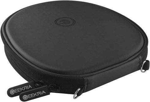 Geekria Shield Case for Sony, LG, Jabra, Bluenin, Avantree, FKANT, COULAX Headphones, Black Travel Bag