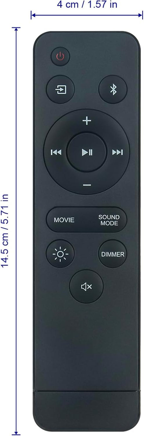 AIDITIYMI 100075108 20 Inch Replace Remote Control Compatible with Onn Soundbar Sound Bar Speaker System