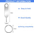 AYWFEY 2 Pcs Universal Sim Card Tray Removal Key Tray Eject Pins, SD Removal Opening Tool with A Key Ring, for iPhone