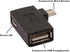 AuviPal 2-in-1 Powered Micro USB to USB OTG Adapter 90 Degree Right Angled for FireStick, S/NES Classic Mini