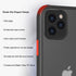 ZEZHOU iPhone 11 Pro Max Phone Case - Shockproof Military Grade Drop Protection, Protective Hard Back Slim Translucent