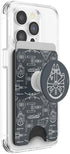 PopSockets Phone Wallet with Expanding Grip, Wireless Charging Compatible Phone Card Holder