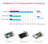 Active Cooler for Raspberry Pi 5 - Combines Active Cooling Fan, Aluminum Heatsink, and Thermal Pad (No Pi Board)