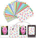 Sunmns 6 in 1 Colorful Bundle Kit Accessories for Fujifilm Instax Mini 12 11 9 8 90 70 Camera, Includes Film Sticker &