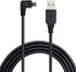5M 2.0 90 5pc 55 2 USB A to Micro B USB Power Cable Charge Cord Degree Left Angle with Wiring Clips for Garmin Dash Cam